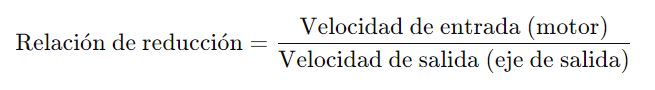 fórmula reducción